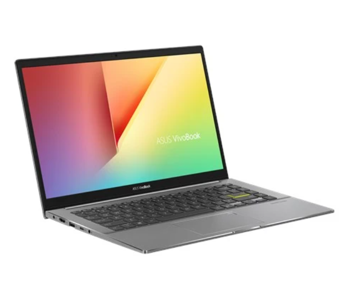 Asus Vivobook S433FL-EB078T 8GB RAM 512GB SSD 14 Inch Intel Core i7-10510U SSD 2GB Nvidia MX250 Graphics FHD Screen Windows 10 Home - Grey - Zoom Image 2