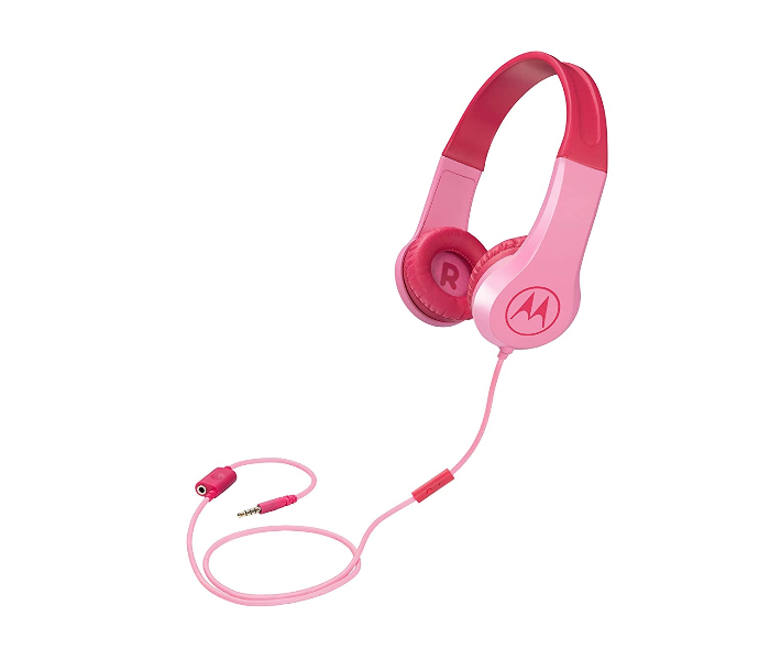 Motorola Squads 200 Kids Wired Headphone - Pink - Zoom Image 1