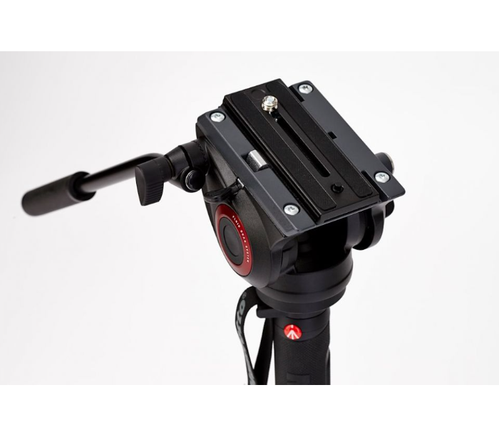 Manfrotto MVMXPRO500 4 Section Video Monopod with Fluid head and Fluidtech Base - Black - Zoom Image 2