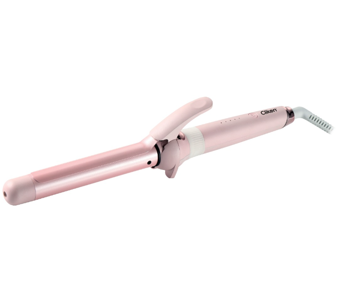 Clikon CK3307 25mm 45 watts Rapid Heating Chrome Plated Hair Curler – Pink  - Zoom Image 2