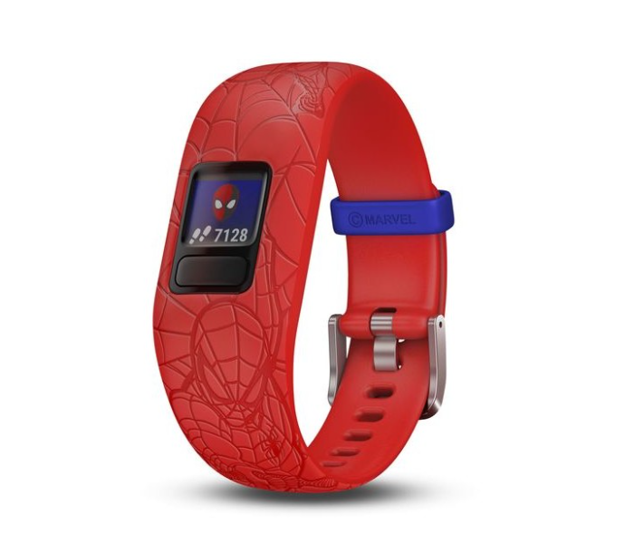 Garmin 010-01909-16 Vivofit Jr2 Adjustable Marvel Spider Man Activity Tracker For Kids - Red - Zoom Image 4