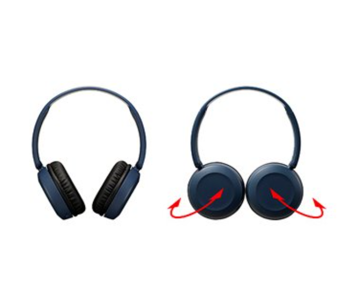 JVC HAS31BTB Foldable Bluetooth On-Ear Headphones - Carbon Black - Zoom Image 3