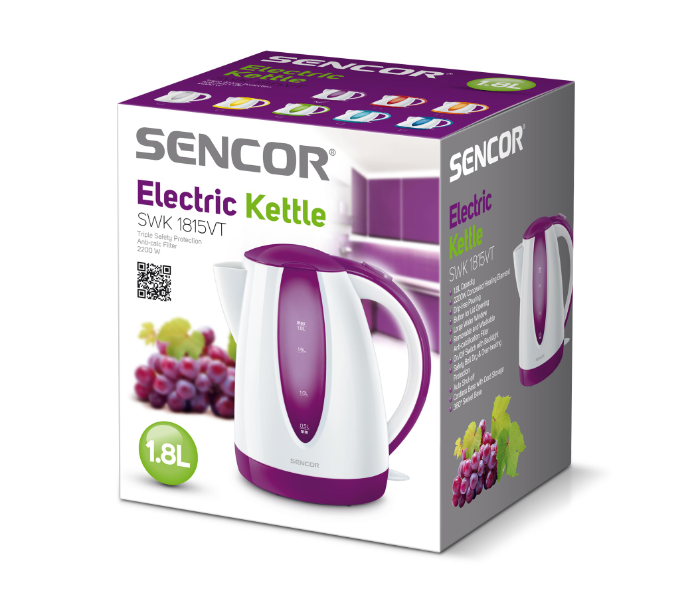 Sencor SWK 1815VT 1.8 Litres Electric Kettle - Violet - Zoom Image 2