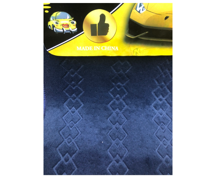 3XR 3 Piece Car Mat For Sedan Cars - Blue - Zoom Image 1