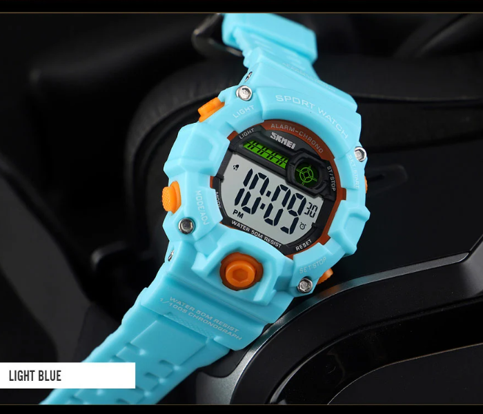 SKMEI Hot Selling Kids Watch 1484 - Light Blue - Zoom Image 1