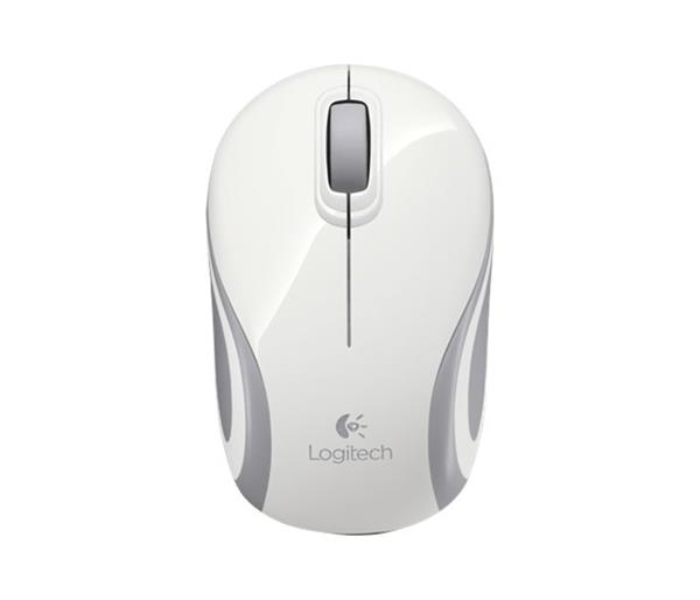 Logitech M187 Mini Wireless Ultra Portable Mouse - White - Zoom Image 1