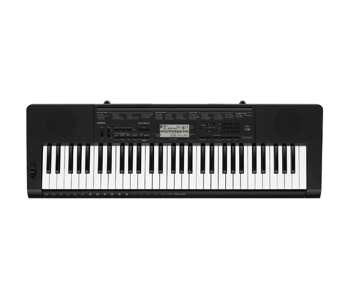 Casio CTK-3500 61 Keys Standard Keyboard - Black and White - Zoom Image 1