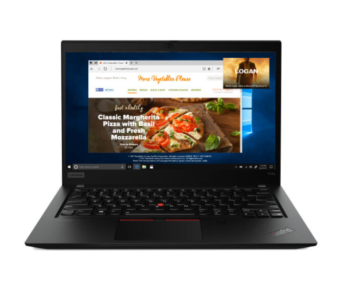 Lenovo ThinkPad T14s 20T0000BAD 16GB DDR4 512GB SSD 14.0Inch Intel Core i7 Integrated Windows 10 Pro 64 - Black - Zoom Image 5