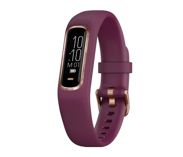 Garmin 010-01995-31 Medium Vivosmart 4 Fitness Tracker – Merlot - Zoom Image 2