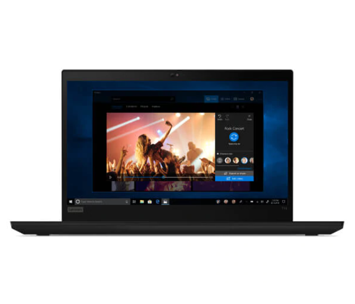 Lenovo ThinkPad T14 20S0001AAD 8GB DDR4 512GB SSD 14.0Inch Intel Core i7 Intel HD Graphics Windows 10 Pro 64 - Black - Zoom Image 2