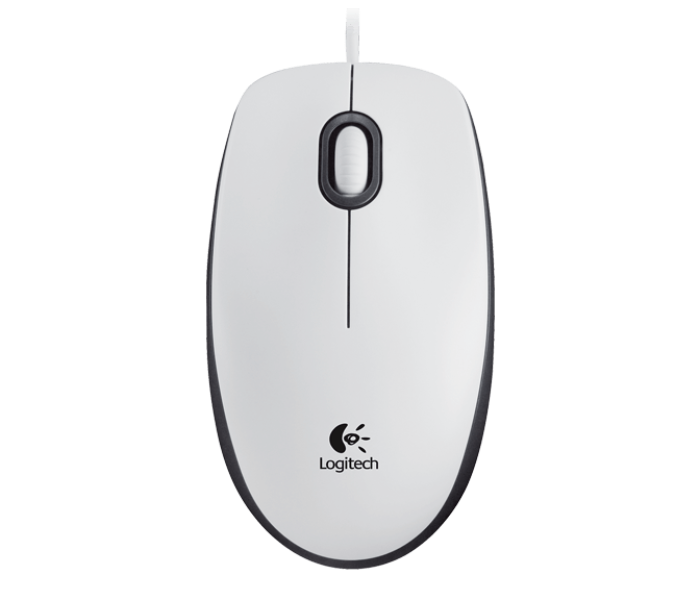 Logitech M100 Mouse - White - Zoom Image