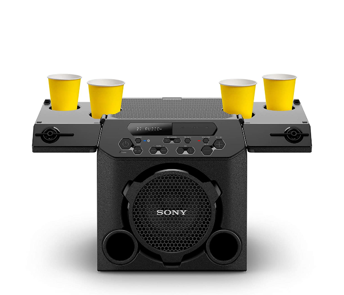 Sony GTK-PG10 Wireless Party Speaker with Built-in Battery - Black - Zoom Image 1