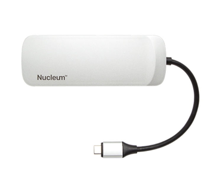 Kingston CHUBC1SR Nucleum 7 Port USB-C Hub - White - Zoom Image 1