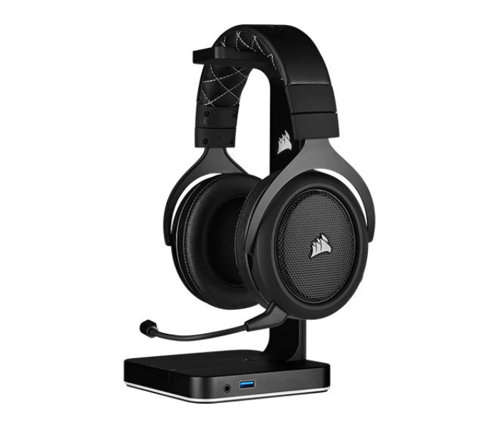 Corsair HS70 Pro Wireless USB Gaming Headset - Carbon Black - Zoom Image 1