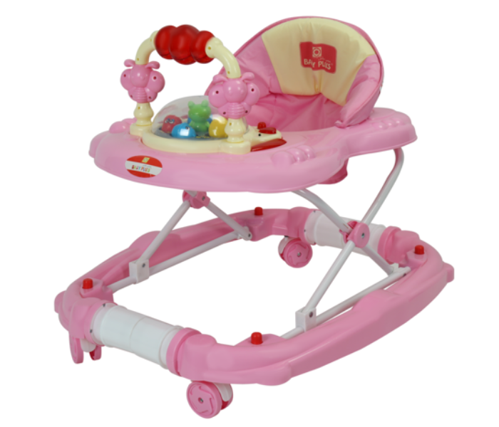 Baby Plus BP6004W Baby Walker - Pink - Zoom Image 2