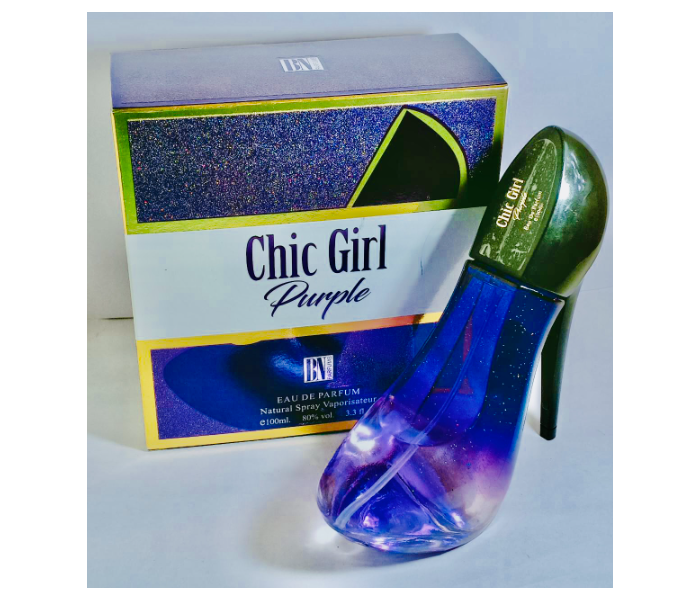 BN Parfums 100ml Chic Girl Purple Eau De Toilette - Zoom Image