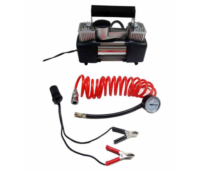 AGC Air Compressor With Pressure Gauge And Clamps Set - Zoom Image