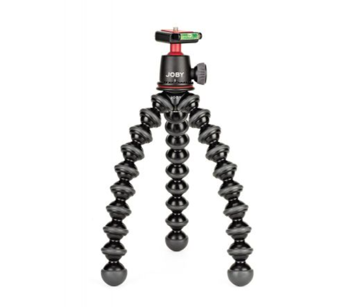 Joby JB01507-BWW GorillaPod 3K Kit Lightweight Professional Tripod for DSLR and Mirrorless Cameras - Black and Red - Zoom Image 2