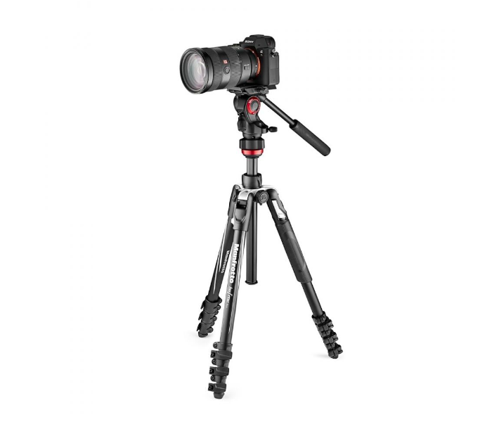 Manfrotto MVKBFRL-LIVE Befree Live Aluminium Tripod Lever - Black - Zoom Image 4