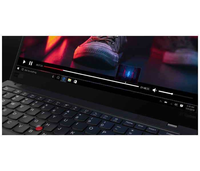 Lenovo ThinkPad X1 Carbon 20U9001EAD 16GB DDR3 512GB SSD 14 Inch Intel Core i7 Intel HD Graphics Win10 Pro 64 - Black - Zoom Image 2