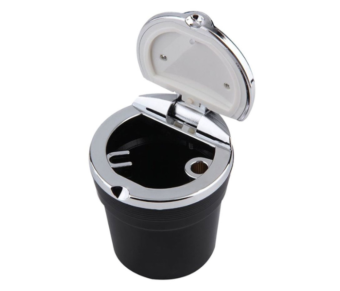 AGC Car Ashtray With LED - Black - Zoom Image