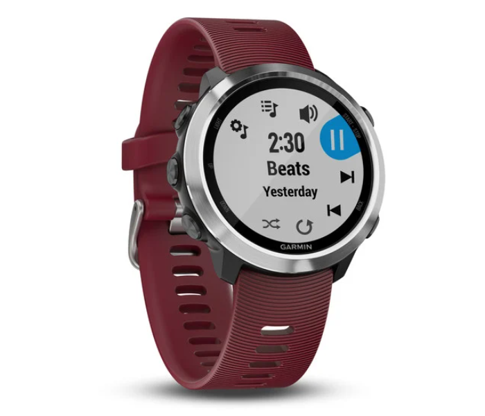 Garmin 010-01863-31 Forerunner 645 Music with Cherry Coloured Band - Zoom Image 3