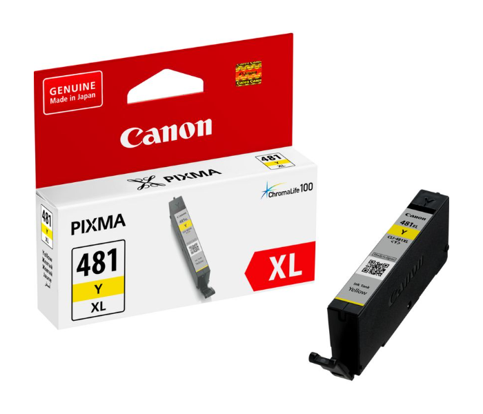 Canon CLI-481XL High Yield Ink Cartridge - Yellow - Zoom Image