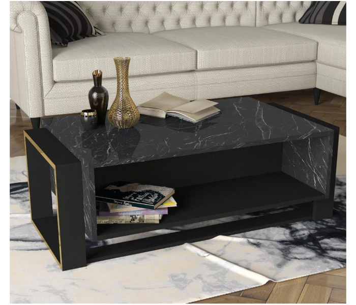 Bianco 1 Carton Coffee Table - Black - Zoom Image 4