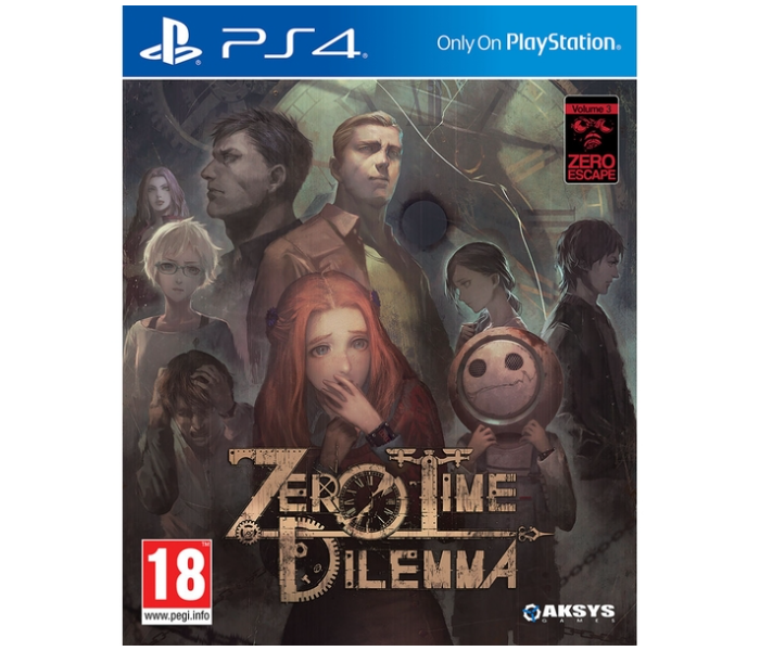 Zero Escape Zero Time Dilemma Game for PS4 - Zoom Image 1