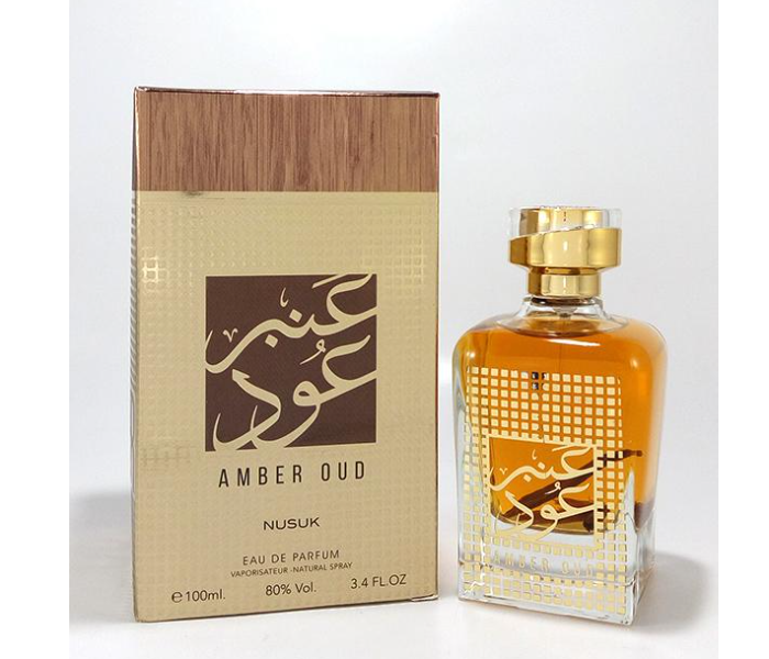 Nusuk 100ml Amber Oud Eau De Parfum - Zoom Image