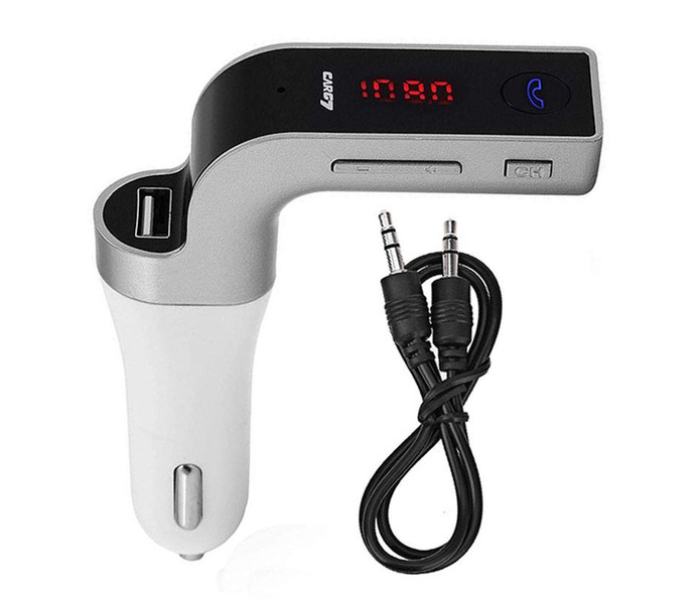 Car G7 2-In-1 Wireless Bluetooth Car FM Transmitter - Zoom Image