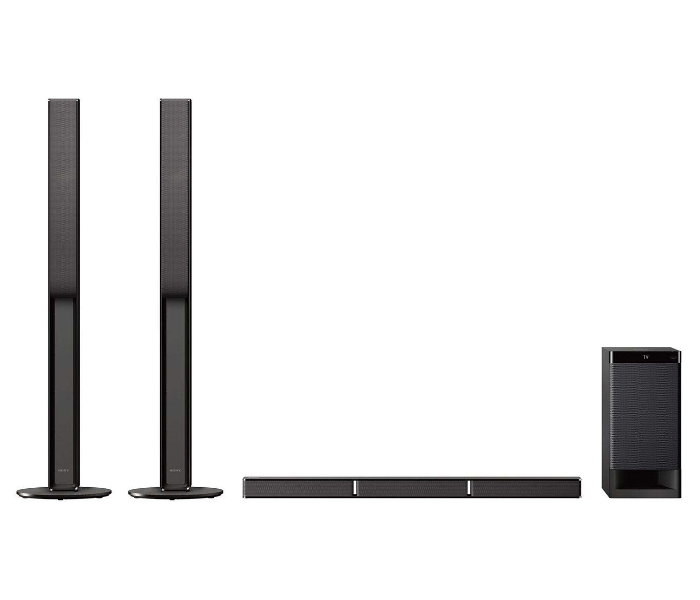 Sony HT-RT40 5.1ch Tall Boy Home Theater System - Black - Zoom Image 1