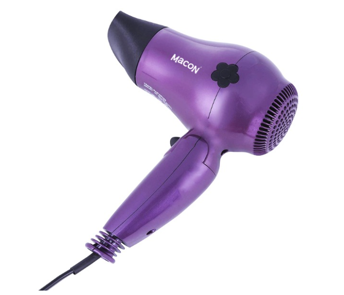 Macon Foldable Travel Hair Dryer - Violet - Zoom Image 1