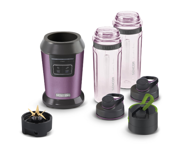 Sencor SBL 7170GG 0.6l 800 Watts Automatic Smoothie Maker - Violet - Zoom Image 2