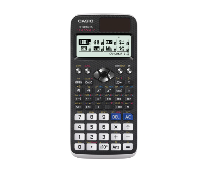 Casio FX-991ARX Classwiz Non-Programmable 12 Digit Scientific Calculator - Black - Zoom Image