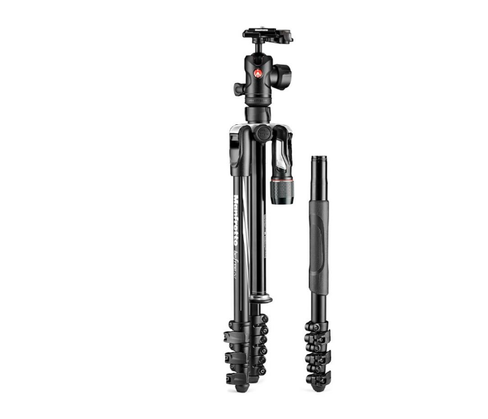 Manfrotto MKBFRLA4B-BHM Befree 2N1 Aluminium Tripod Lever - Black - Zoom Image 2