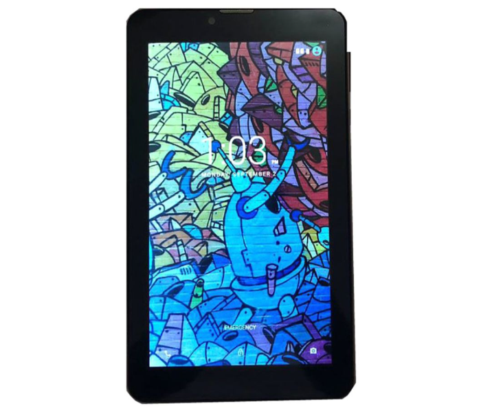 Login L6612 Plus 7 Inch 1GB RAM 16GB Dual SIM 4G LTE Android Tablet - Gold  - Zoom Image 2