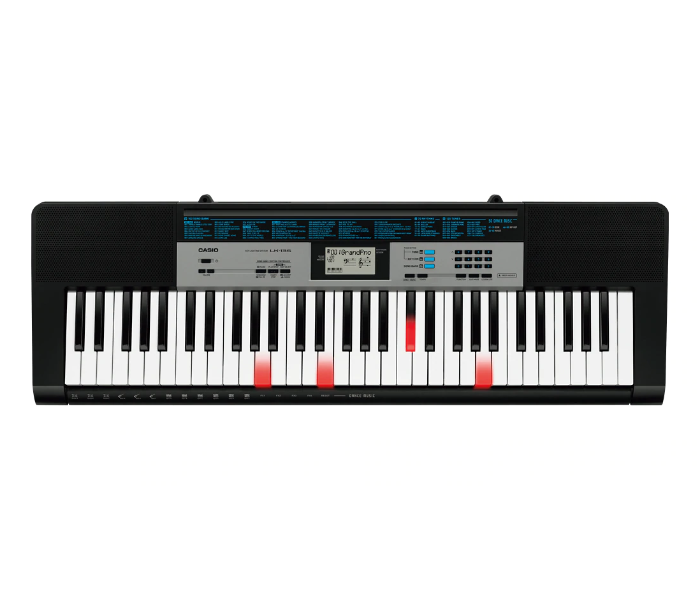 Casio LK - 136 61 Piano-Type Keys with Key Lighting System Keyboard - Black - Zoom Image 1