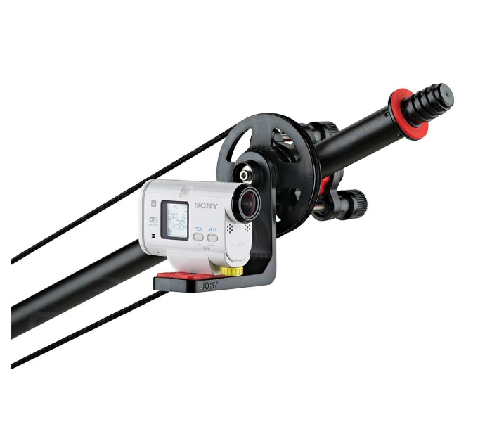 Joby JB01353-BWW Action Jib Kit with Pole Pack - Black and Red - Zoom Image 4