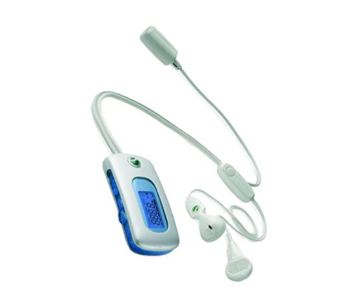 Sony Ericsson HPR-20 FM Stereo Headset - Frosty Silver - Zoom Image