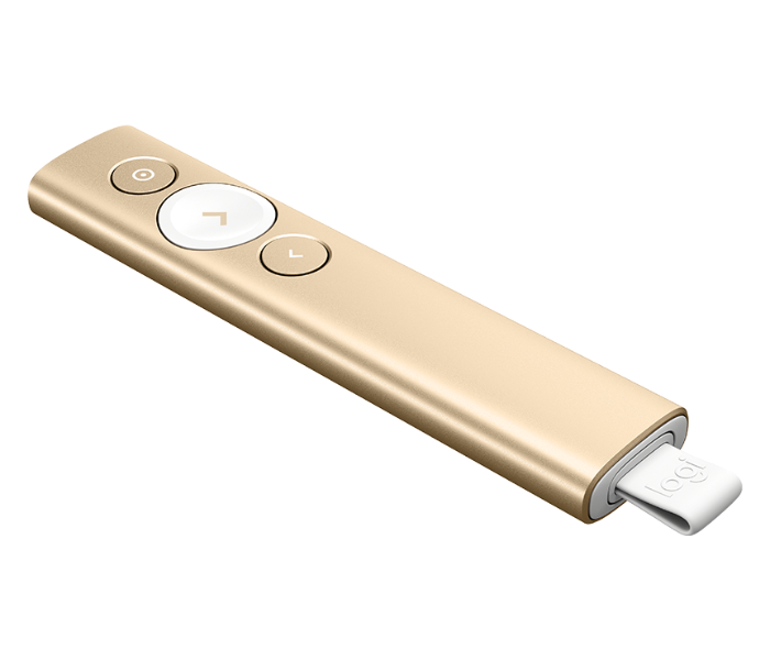 Logitech SPR862 Spotlight Presentation Remote - Gold - Zoom Image 1