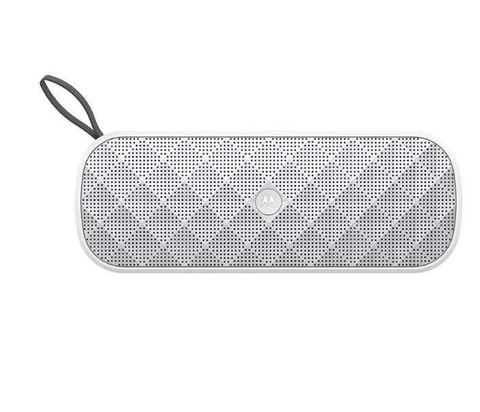 Motorola Sonic Play Plus 275 Bluetooth Speaker - White - Zoom Image 1