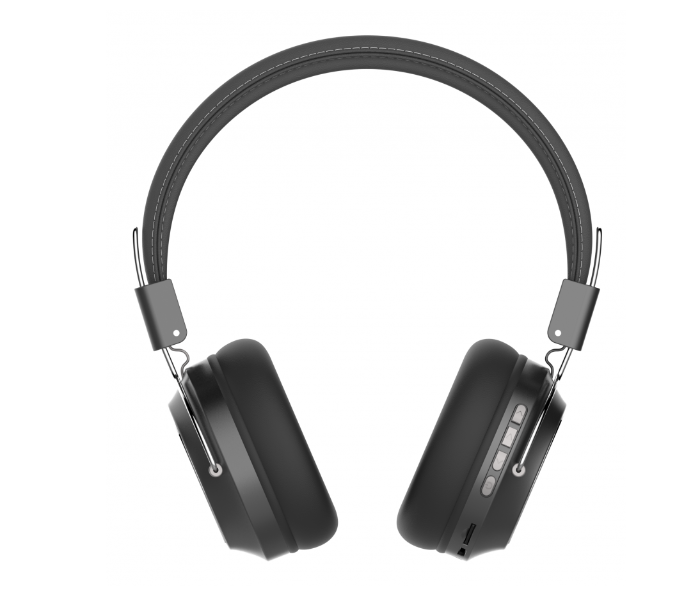 Microdigit MD330T Premium Wireless Stereo Headphone - Black - Zoom Image 1