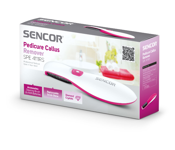 Sencor SPE 4111RS Pedicure Callus Remover - Pink - Zoom Image 6