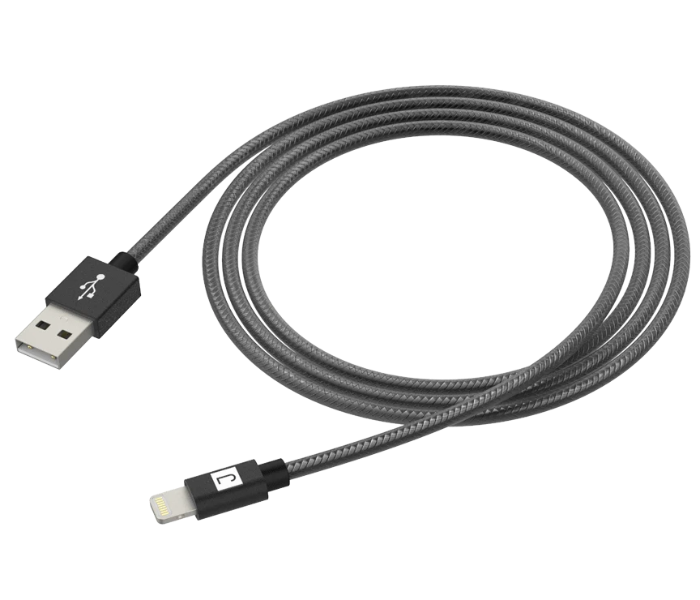 Juku Lux Lightning Cable - Black - Zoom Image 3