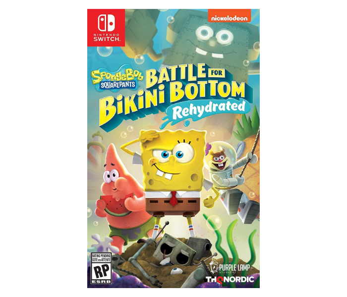 Spongebob Squarepants Battle for Bikini Bottom Rehydrated Game for Nintendo Switch - Zoom Image 1