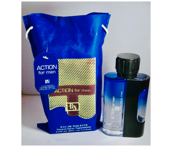 BN Parfums 100ml Action Eau de Toilette For Men - Zoom Image