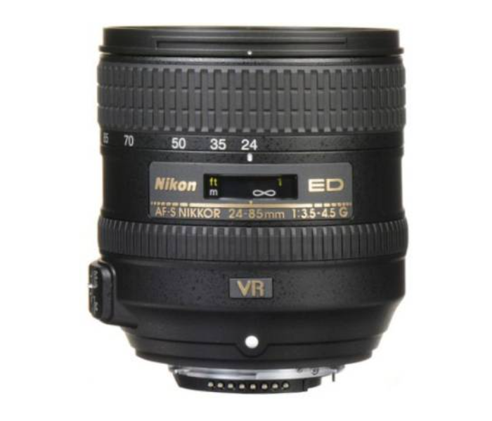 Nikon AFS 24-85 Nikkor  F3.5-4.5G ED VR Camera Lens - Zoom Image 1