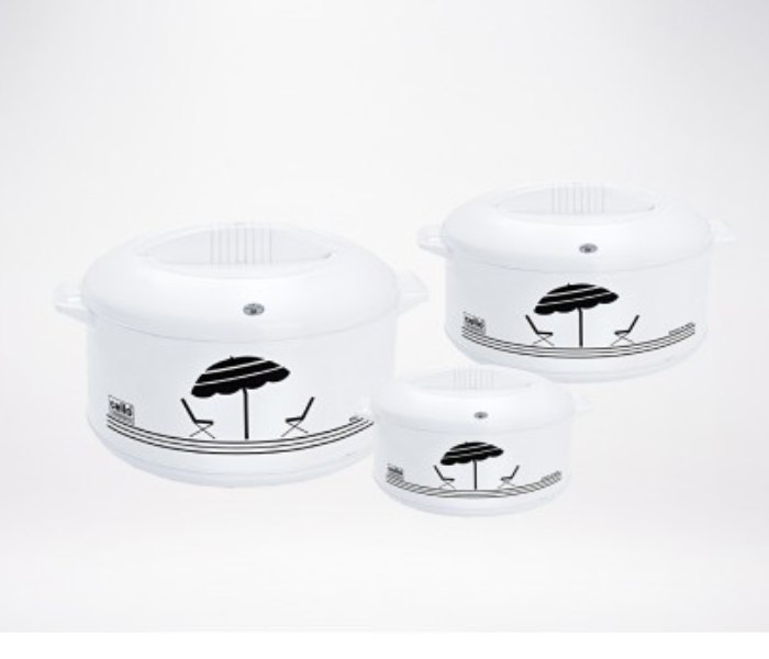 Pack of 3 Super Cielo Container Set - White - Zoom Image