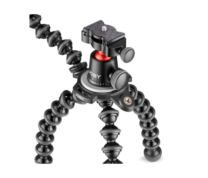 Joby JB01567-BWW GorillaPod 3K PRO Rig Ultimate Flexible Tripod Rig for Premium Mirrorless Cameras - Black and Red - Zoom Image 5